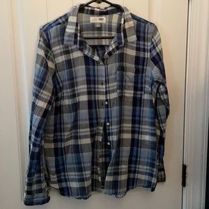 Flannel button down
